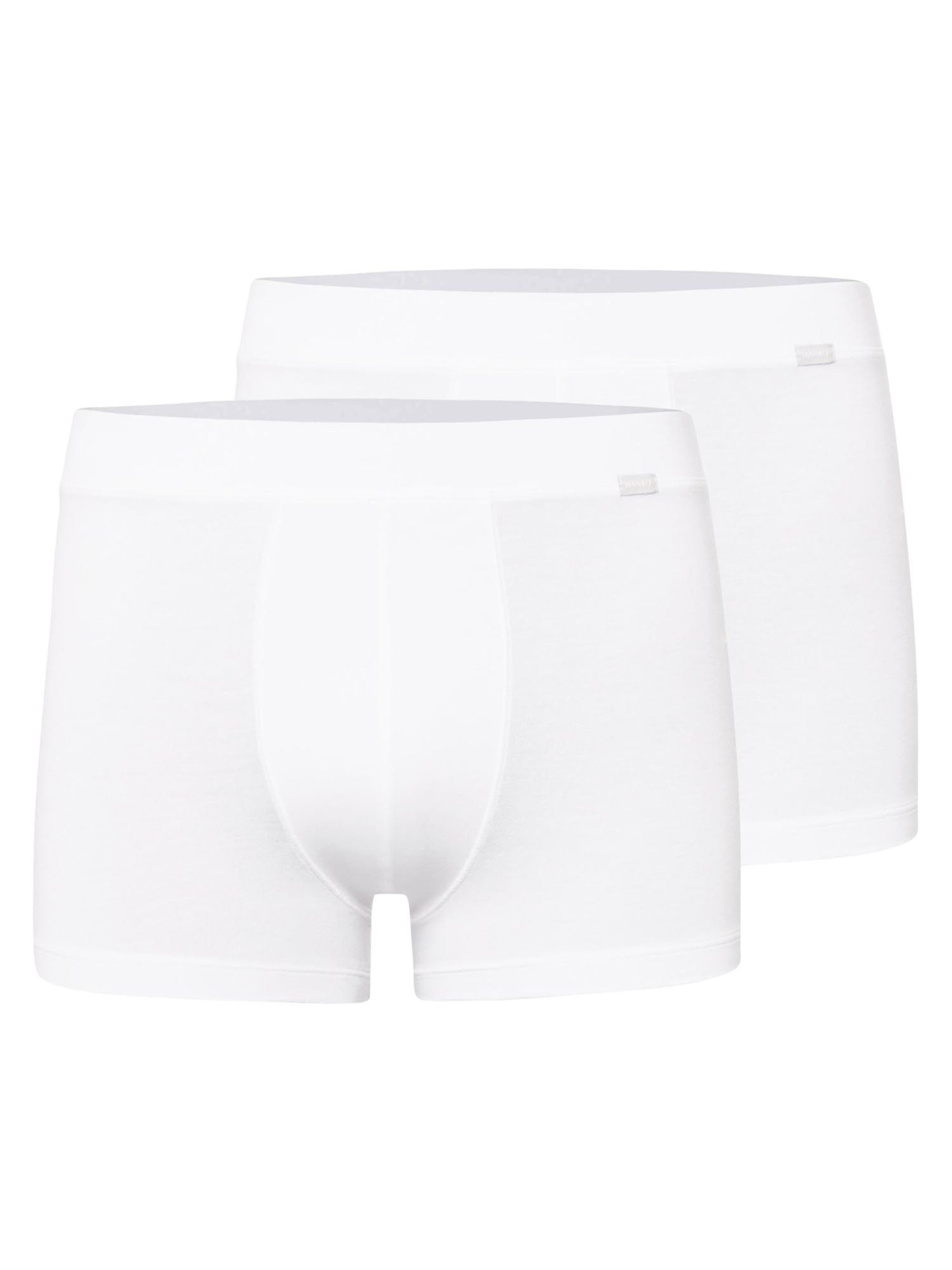 Hanro Boxershorts 'Natural Function'‌‌‌‌‌‌‌ in Weiß: Vorderseite