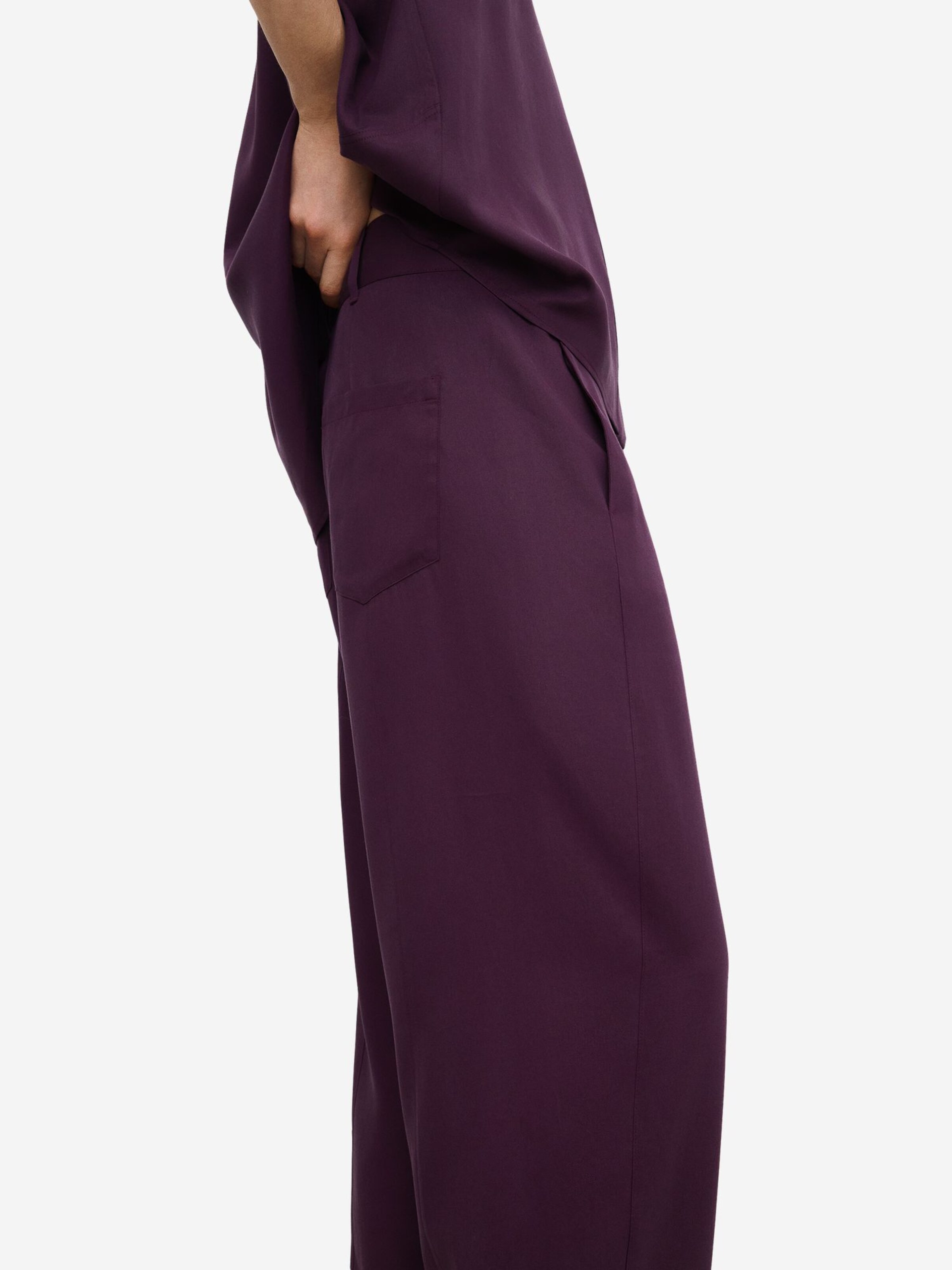 Regular Pantalon Adolfo Dominguez en violet