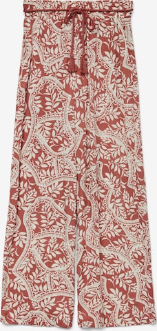 raudona Vero Moda Petite Plačios klešnės Kelnės 'VMBALI': priekis