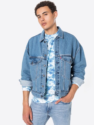 LEVI'S ® Prehodna jakna 'Stay' | modra barva: sprednja stran