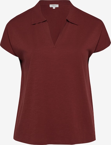 s.Oliver Shirt in Rot: Vorderseite