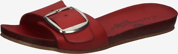 COSMOS COMFORT Mules in Red: front