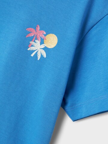 NAME IT Shirt 'NMFJassa' in Blue
