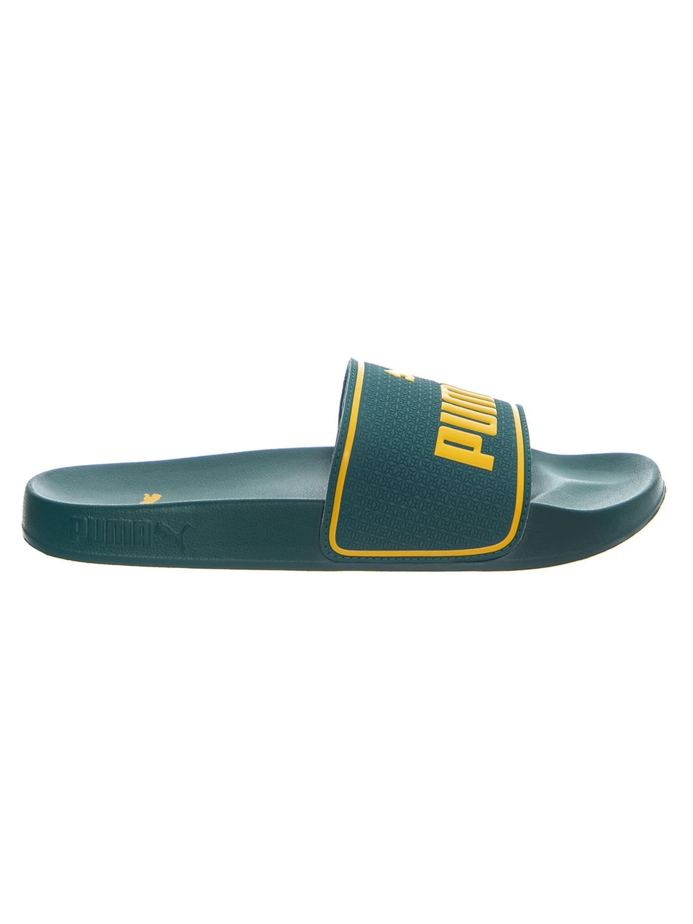 PUMA Klapki 'Leadcat 2.0 Slippers' w kolorze zielony: przód