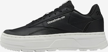 Sneaker bassa di Reebok in nero: frontale