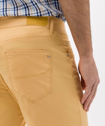 BRAX Regular Pants 'Cadiz' in Yellow