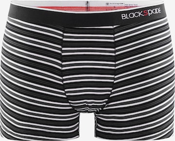 Blackspade Boxer shorts ' Stripes ' in Black