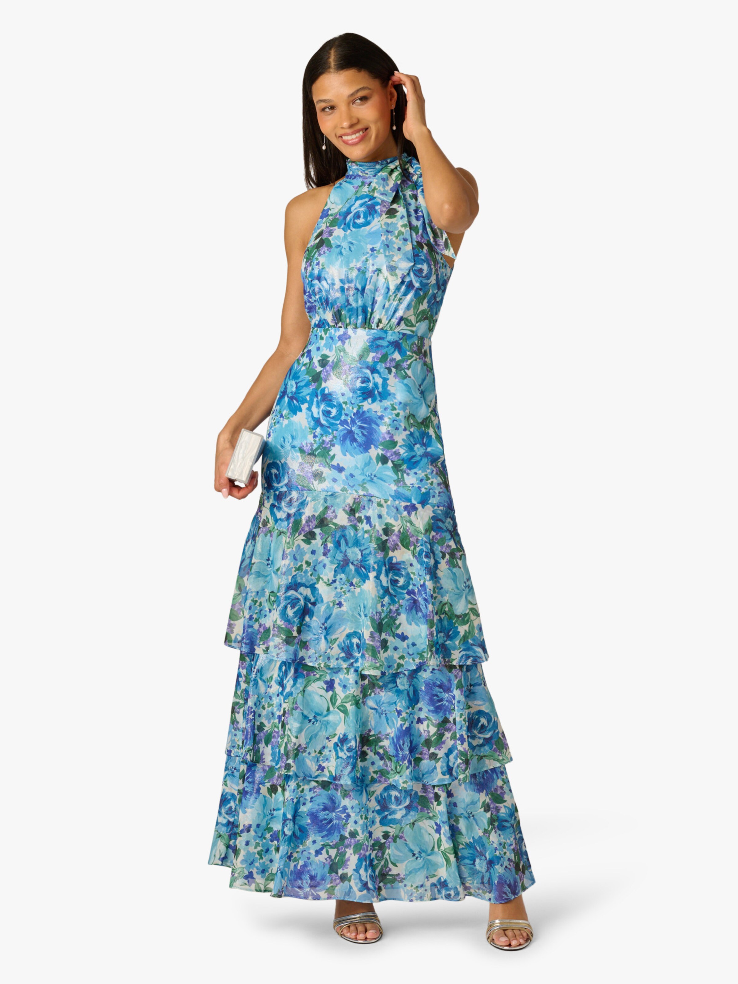 Adrianna Papell Zomerjurk in Blauw