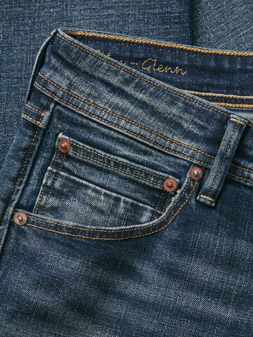 JACK & JONES Slimfit Jeans 'JJIMIKE JJCOLE' in Blauw