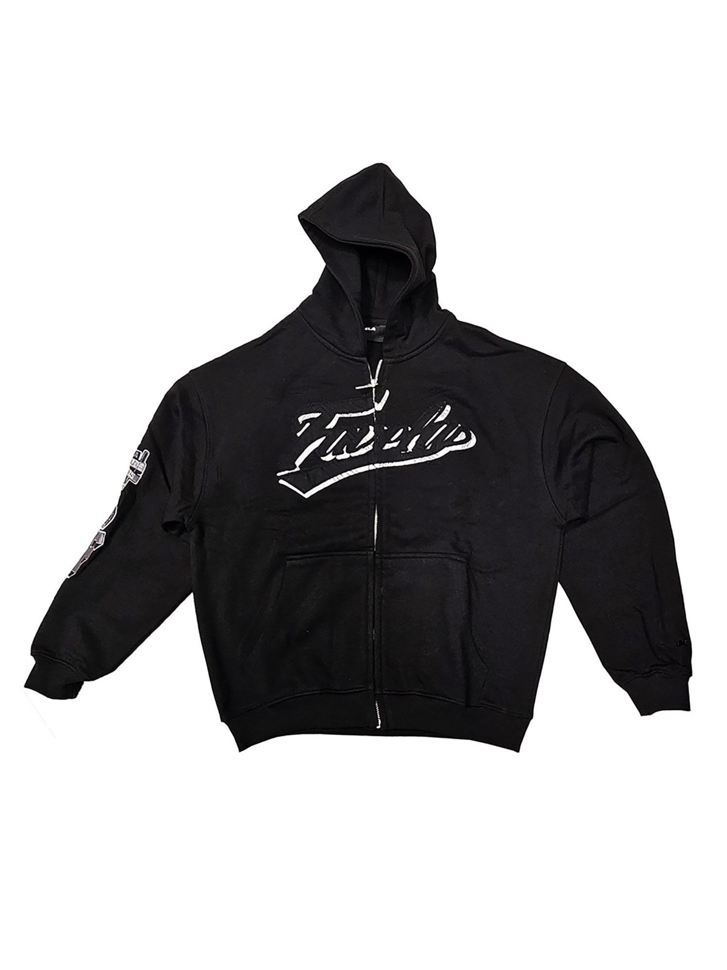FAVELA Sweatshirt 'Off Set' in Black: front
