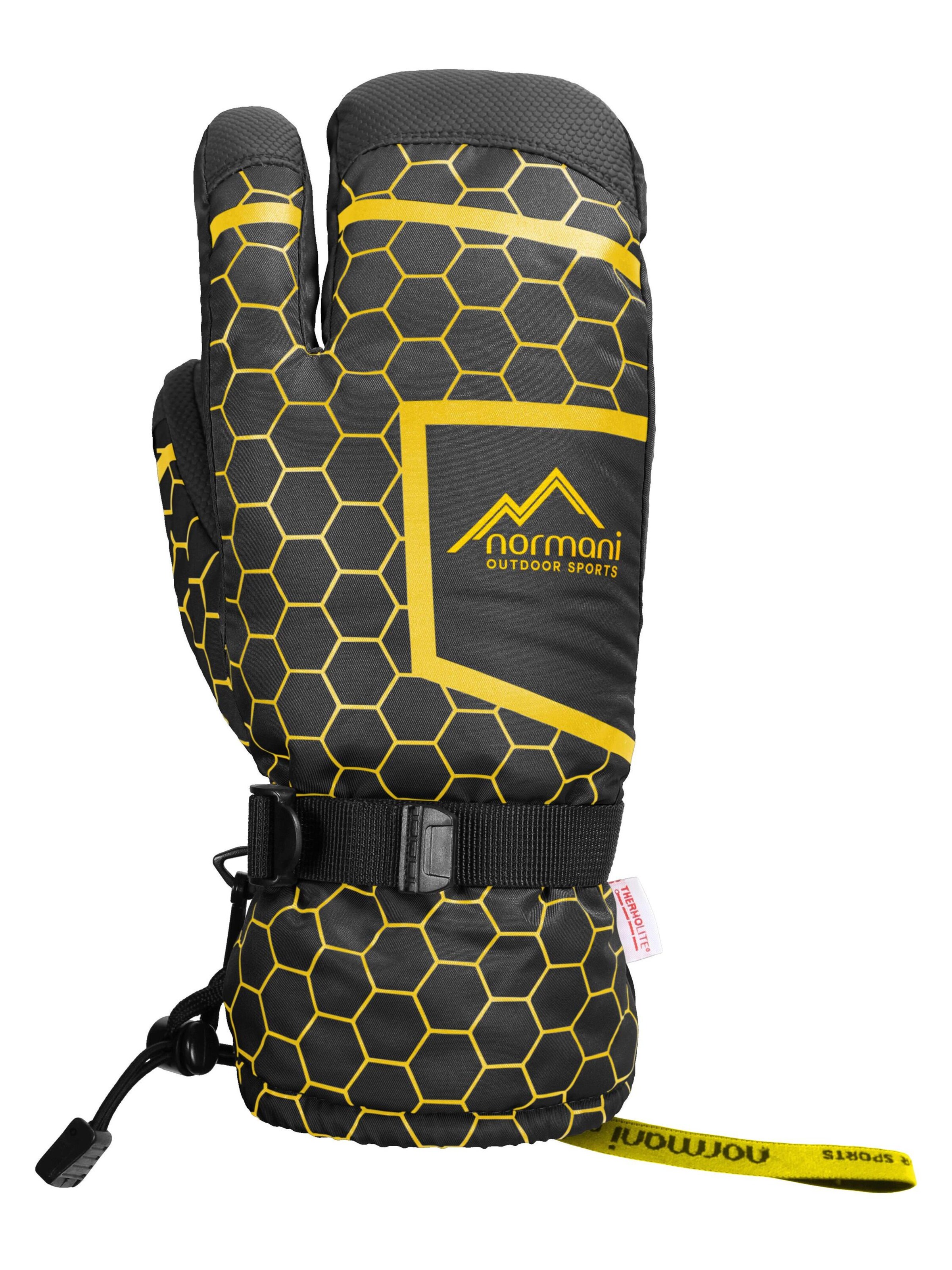 normani Sporthandschoenen 'Apex' in Zwart