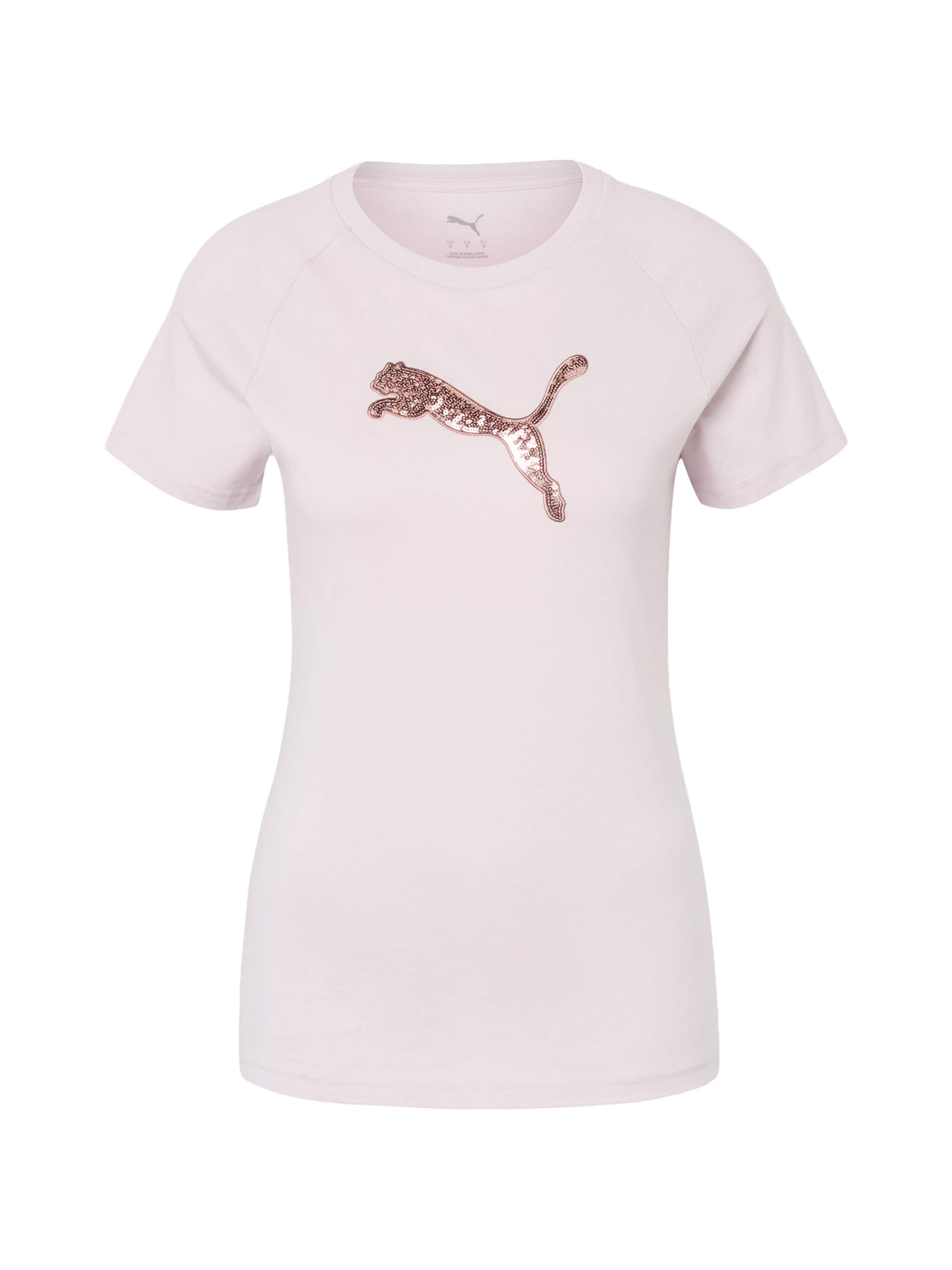 PUMA Póló 'ESS' - rózsaszín: elől