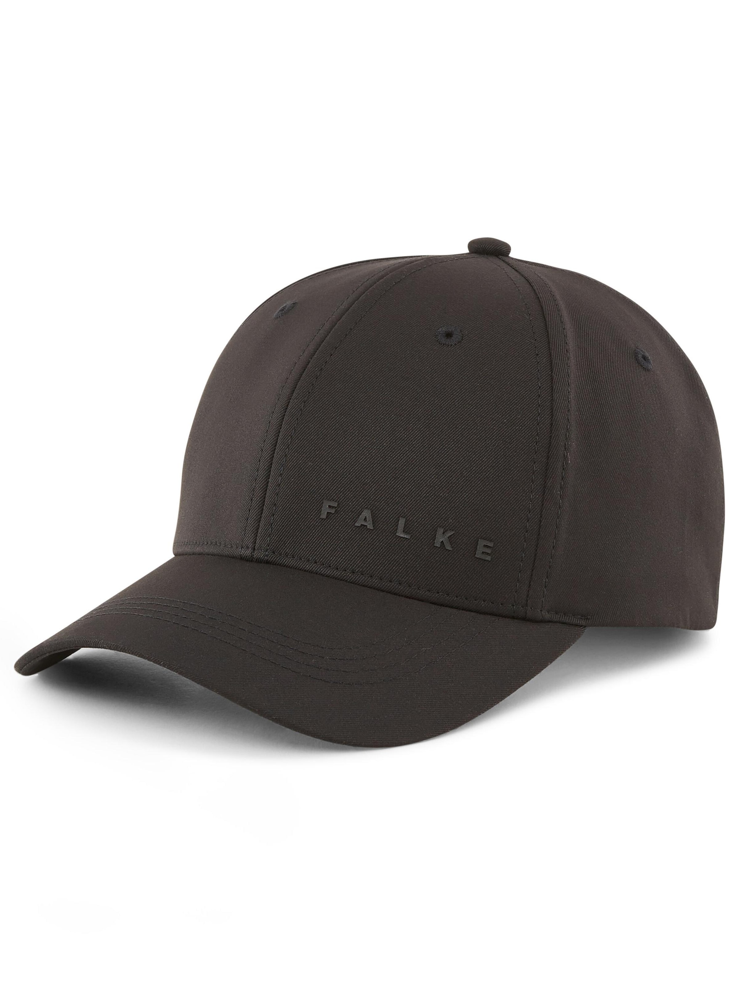 FALKE Athletic Cap in Black: front