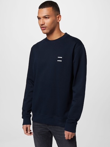 Samsøe Samsøe Sweatshirt 'JOEL' in Blauw: voorkant