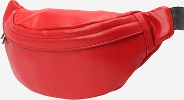 DIESEL - Bolsa de cintura 'GOA' em vermelho: frente