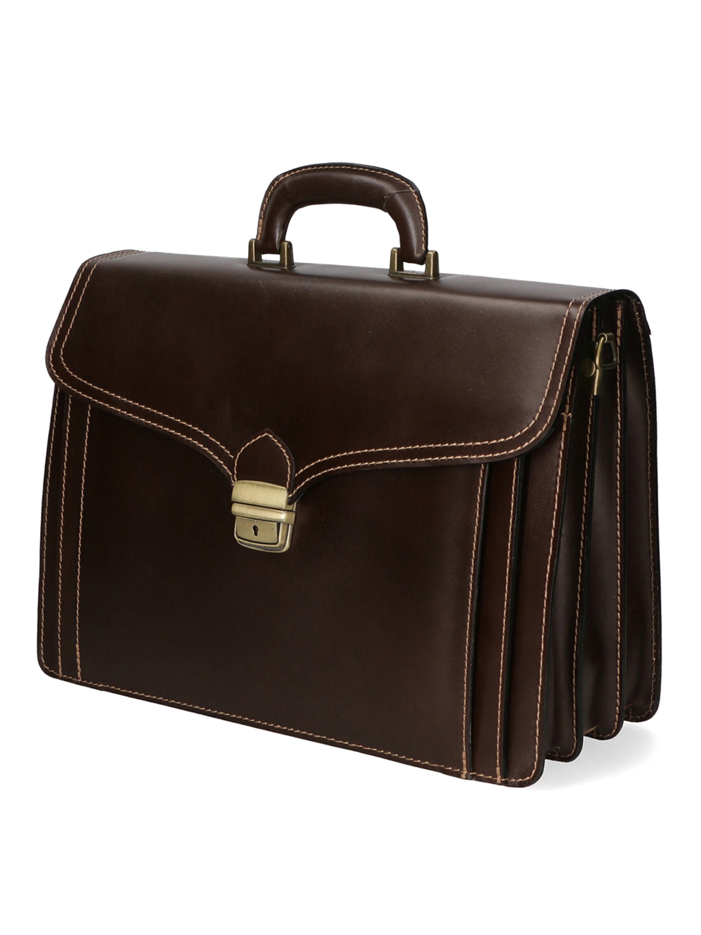 FELIPA Document Bag in Brown