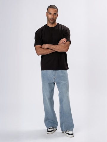 regular Pantaloni ' Performance ' di TEESHOPPEN in blu: frontale