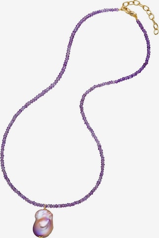 FIRETTI Necklace in Purple: front