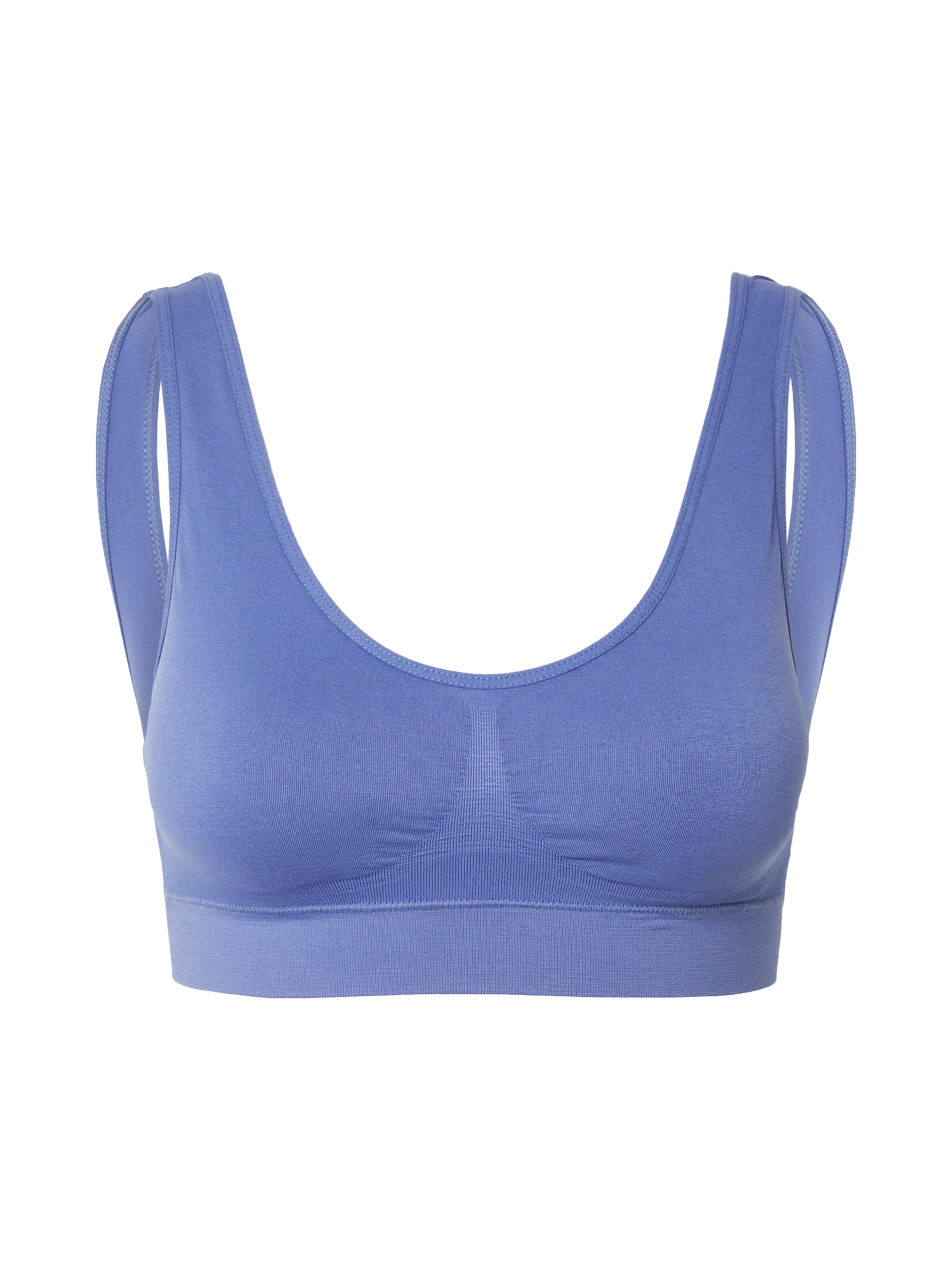 ONLY PLAY Bralette Sports Bra in Blue: front