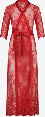 Hunkemöller Dressing Gown in Red: front