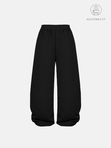 ENRAGE Baggy Hose 'BUBBLE' in Schwarz: Vorderseite