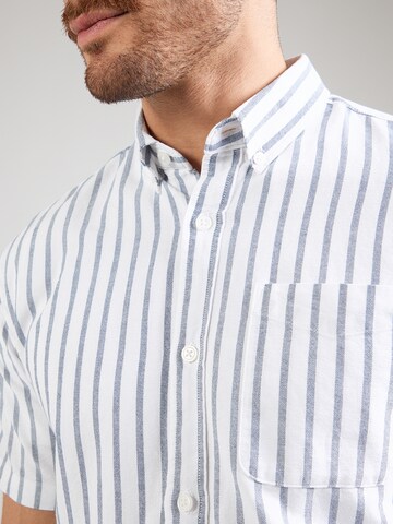 Regular fit Camicia 'JREBKEITH' di JJ Rebel in bianco