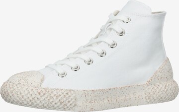 Asportuguesas Sneakers hoog in Beige: voorkant