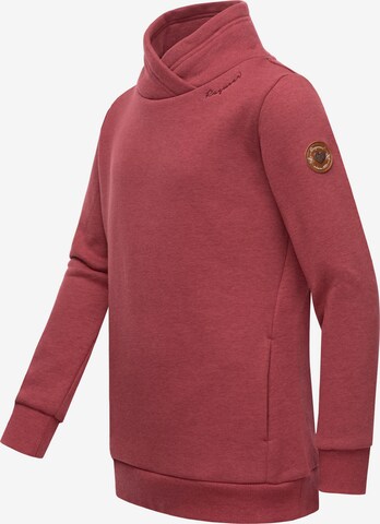 Ragwear Sweatshirt 'Nesie' in Red