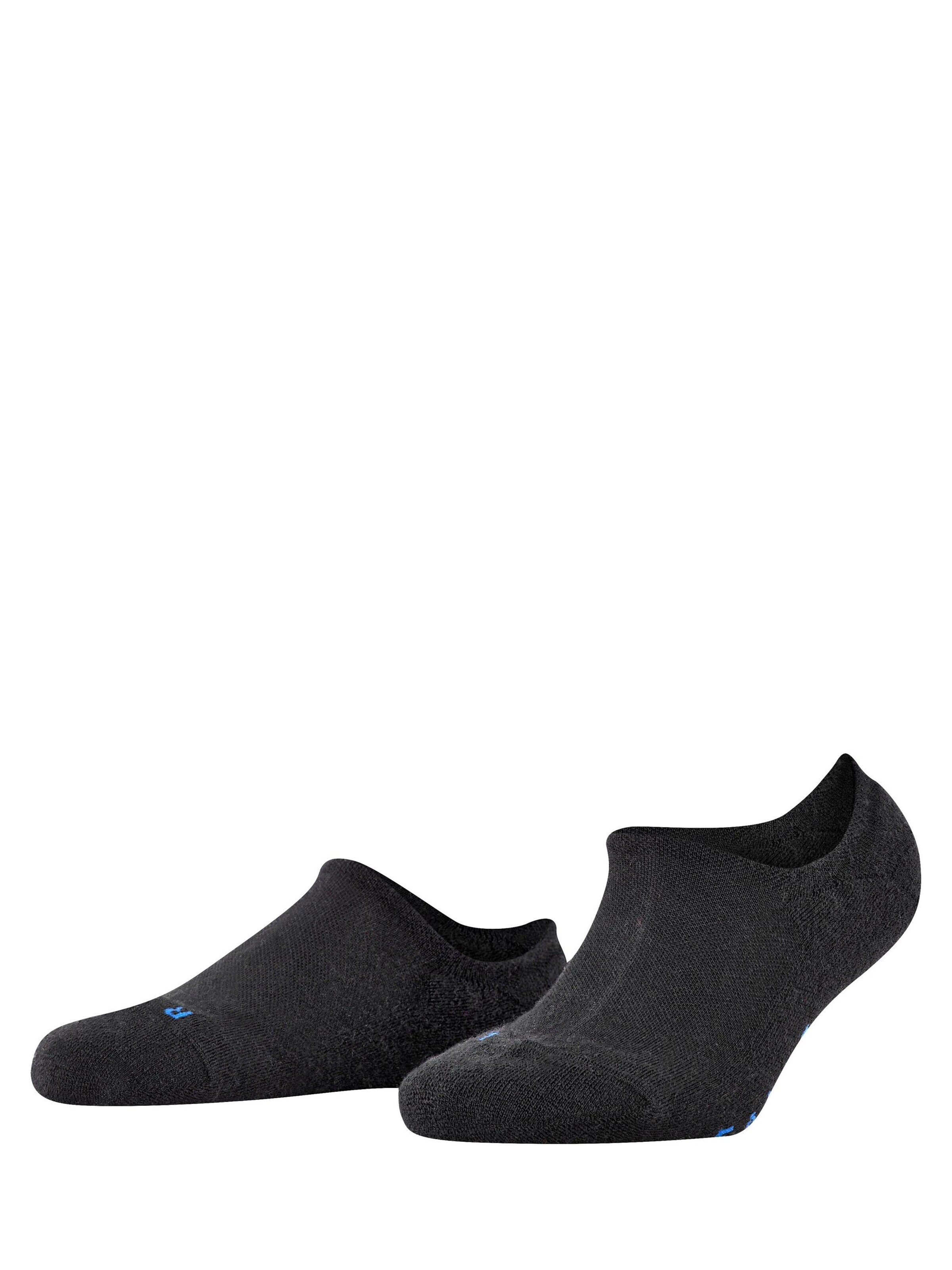 FALKE Füßlinge 'Keep Warm'‌‌‌ in Schwarz: Vorderseite