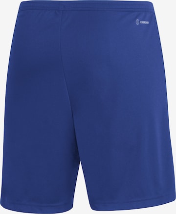 ADIDAS SPORTSWEAR Regular Workout Pants 'Entrada 22' in Blue
