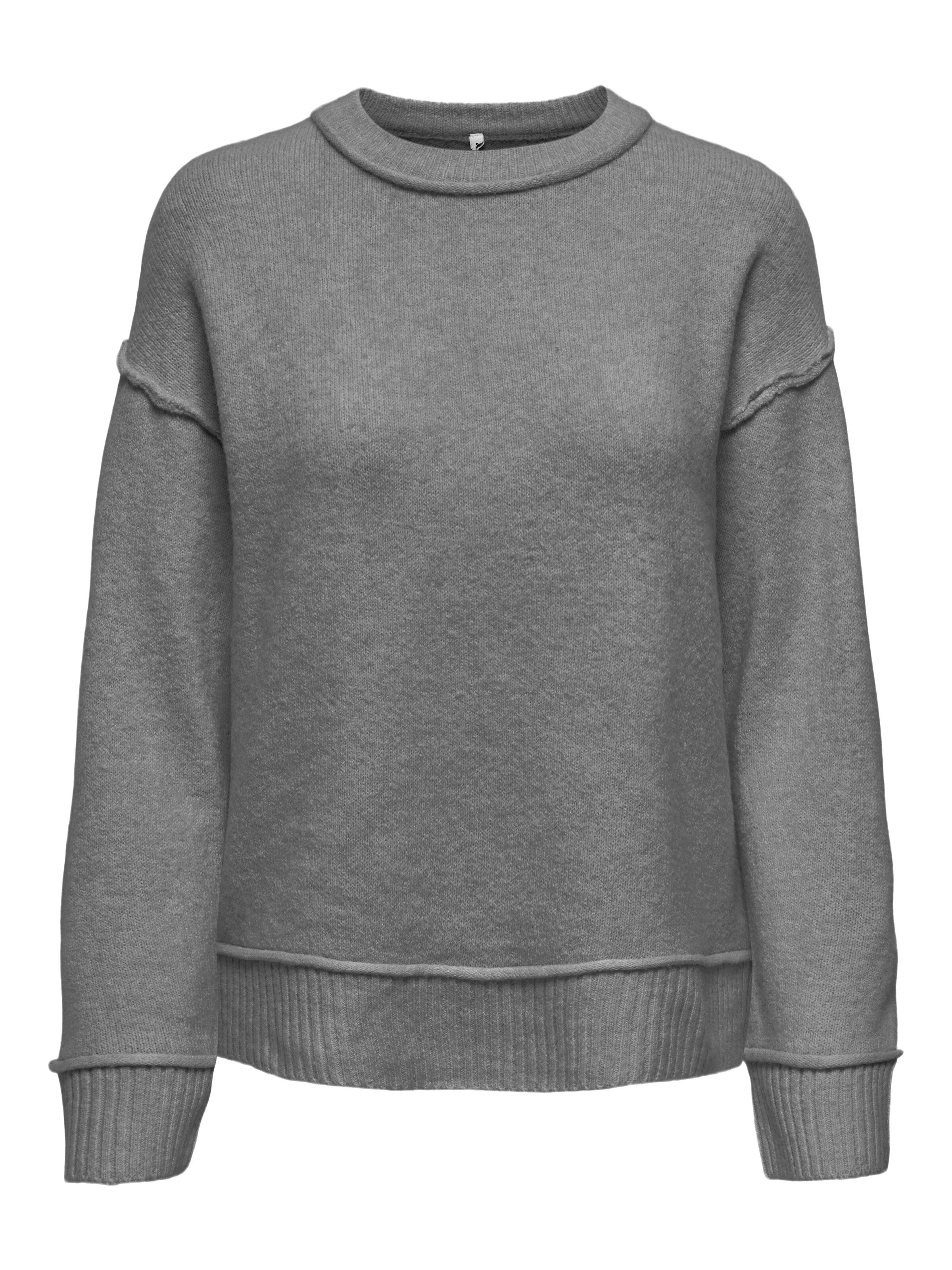 ONLY Sweater 'ONLHazel' in Grey: front
