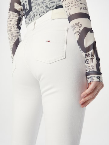 Tommy Jeans Skinny Jeans 'NORA' in White