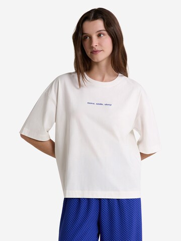 Chemise de nuit 'Arwen' ETAM en blanc : devant