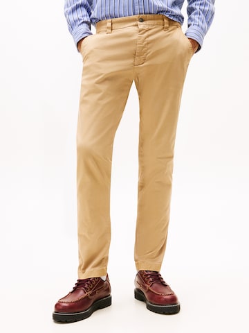 Tommy Jeans Regular Chinobyxa 'SCANTON' i beige: framsida