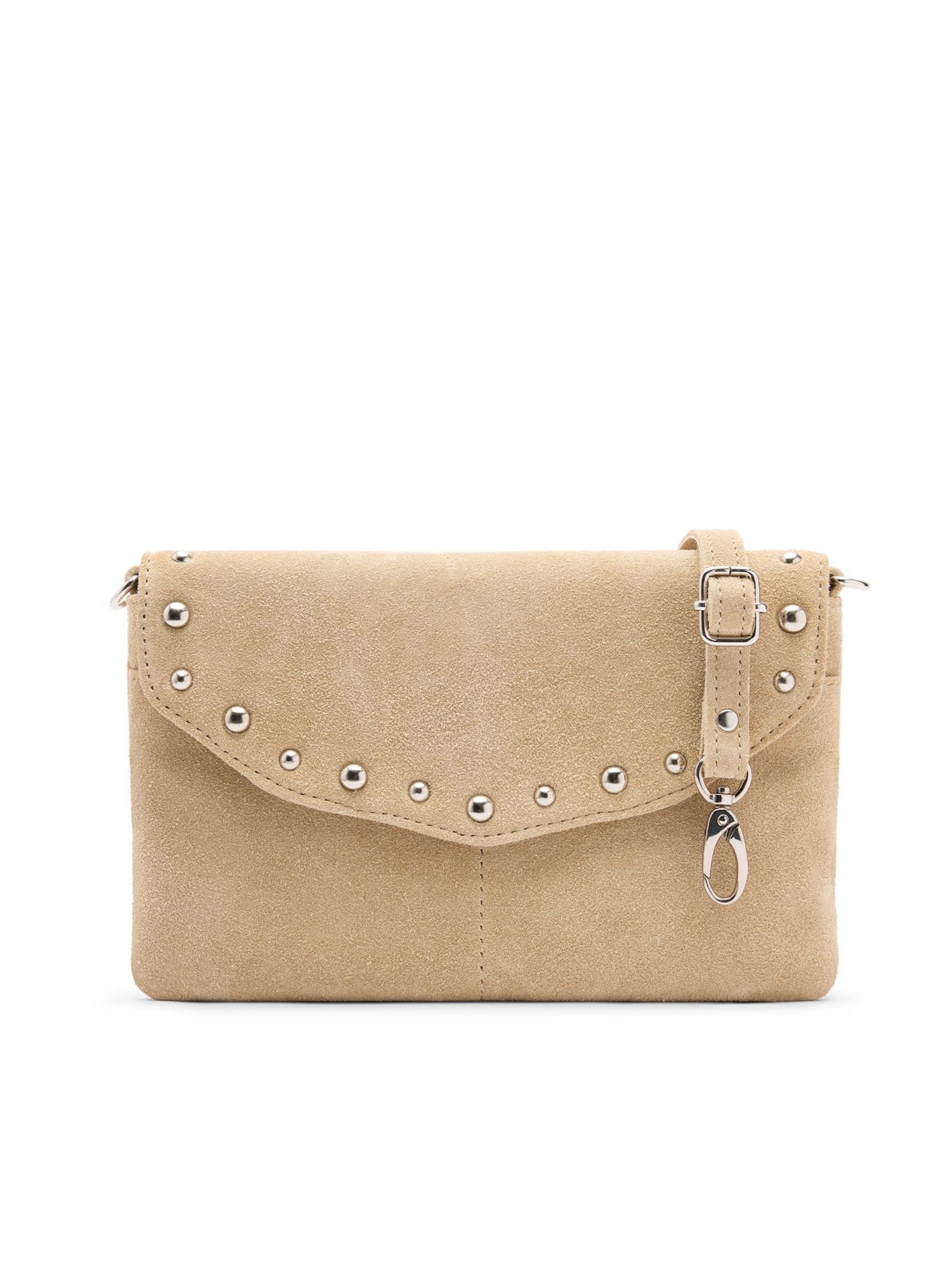 MANFIELD Handbag in Beige: front