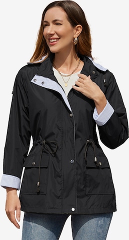 Youthup Between-Season Jacket in Black: front