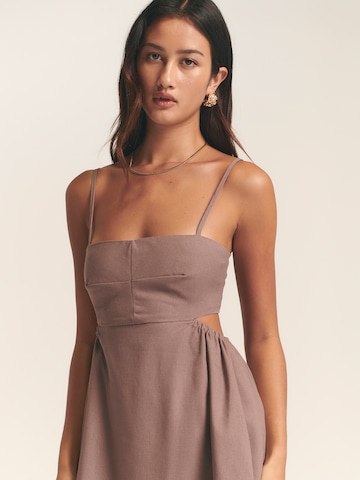 Robe d’été 'Salinas' St MRLO en marron