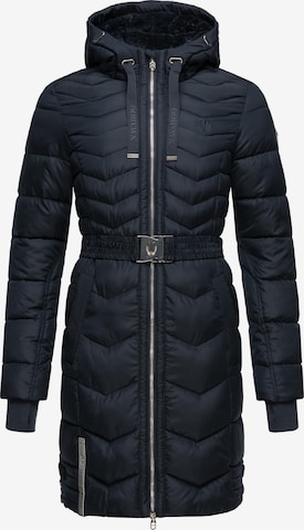 Cappotto invernale 'Alpenveilchen' di NAVAHOO in blu: frontale