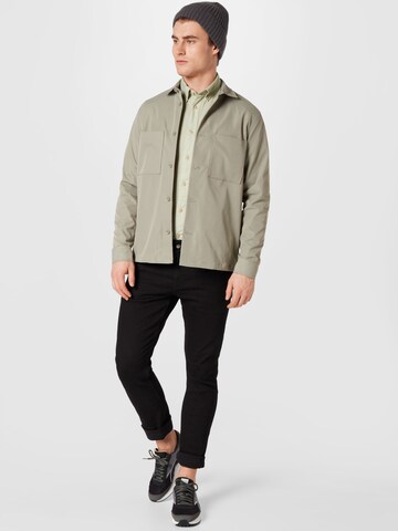 !Solid Between-Season Jacket 'Cas' in Green