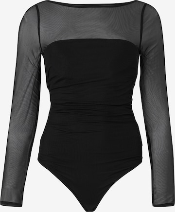 Abercrombie & FitchMajica - crna boja: prednji dio