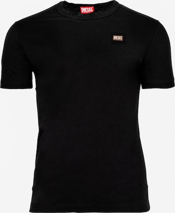 T-Shirt DIESEL en noir : devant