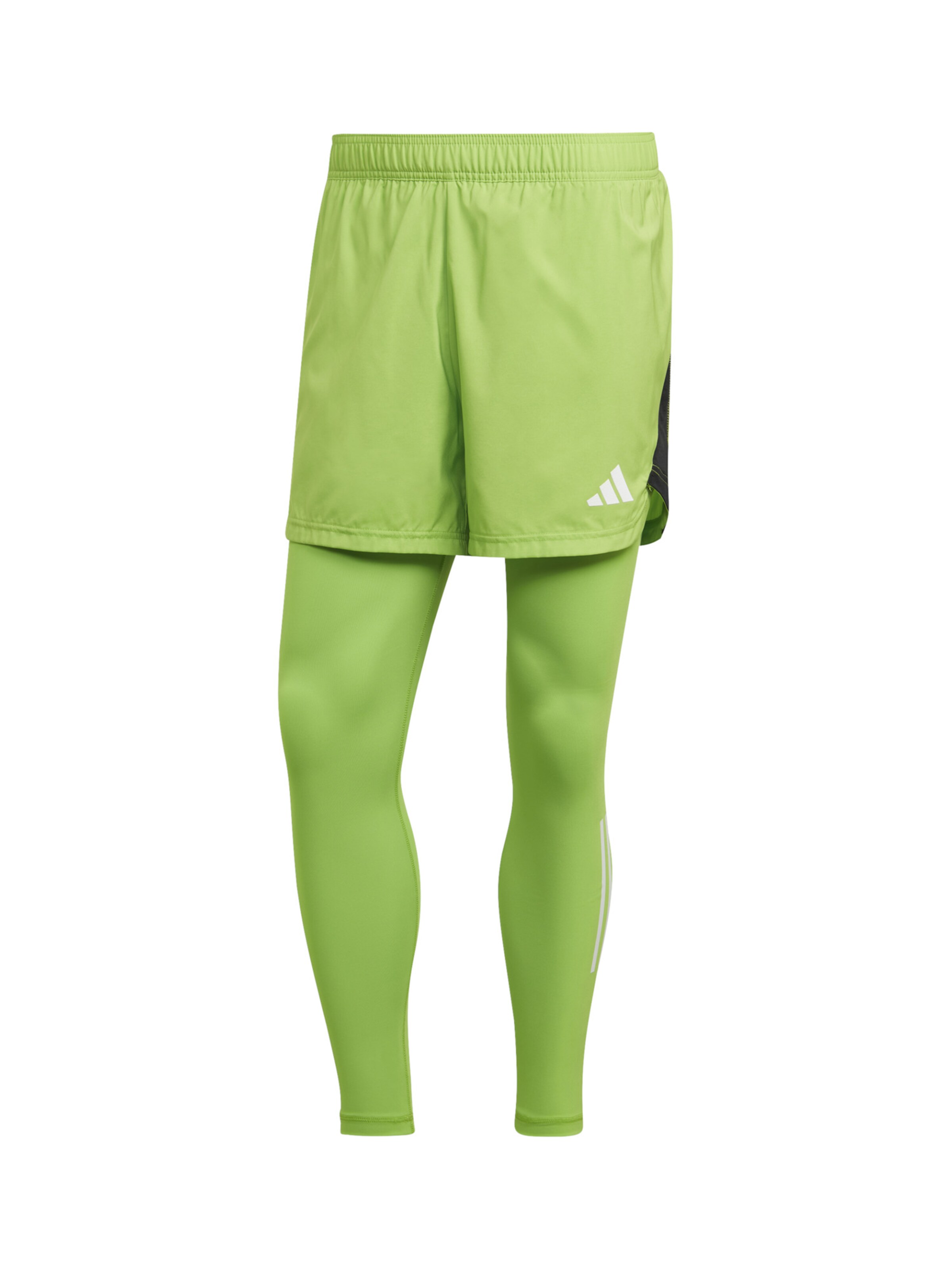 ADIDAS PERFORMANCE Skinny Sporthose in Grün: Vorderseite