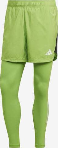 ADIDAS PERFORMANCE Sportsbukser i grøn: forside