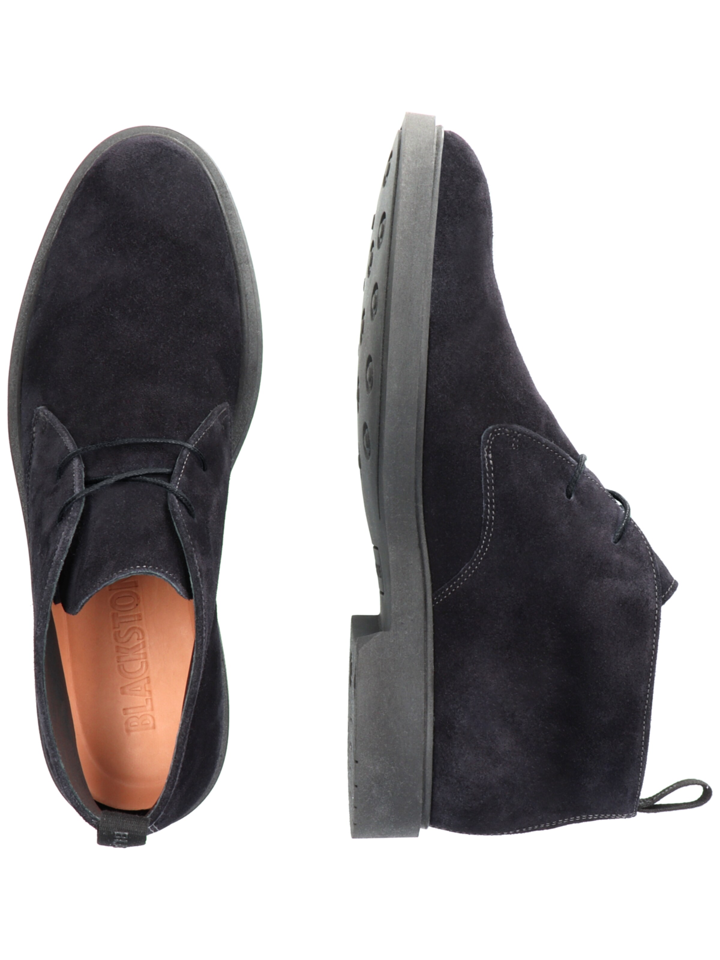 BLACKSTONE - Botines chukka 'Brian WG80' en azul