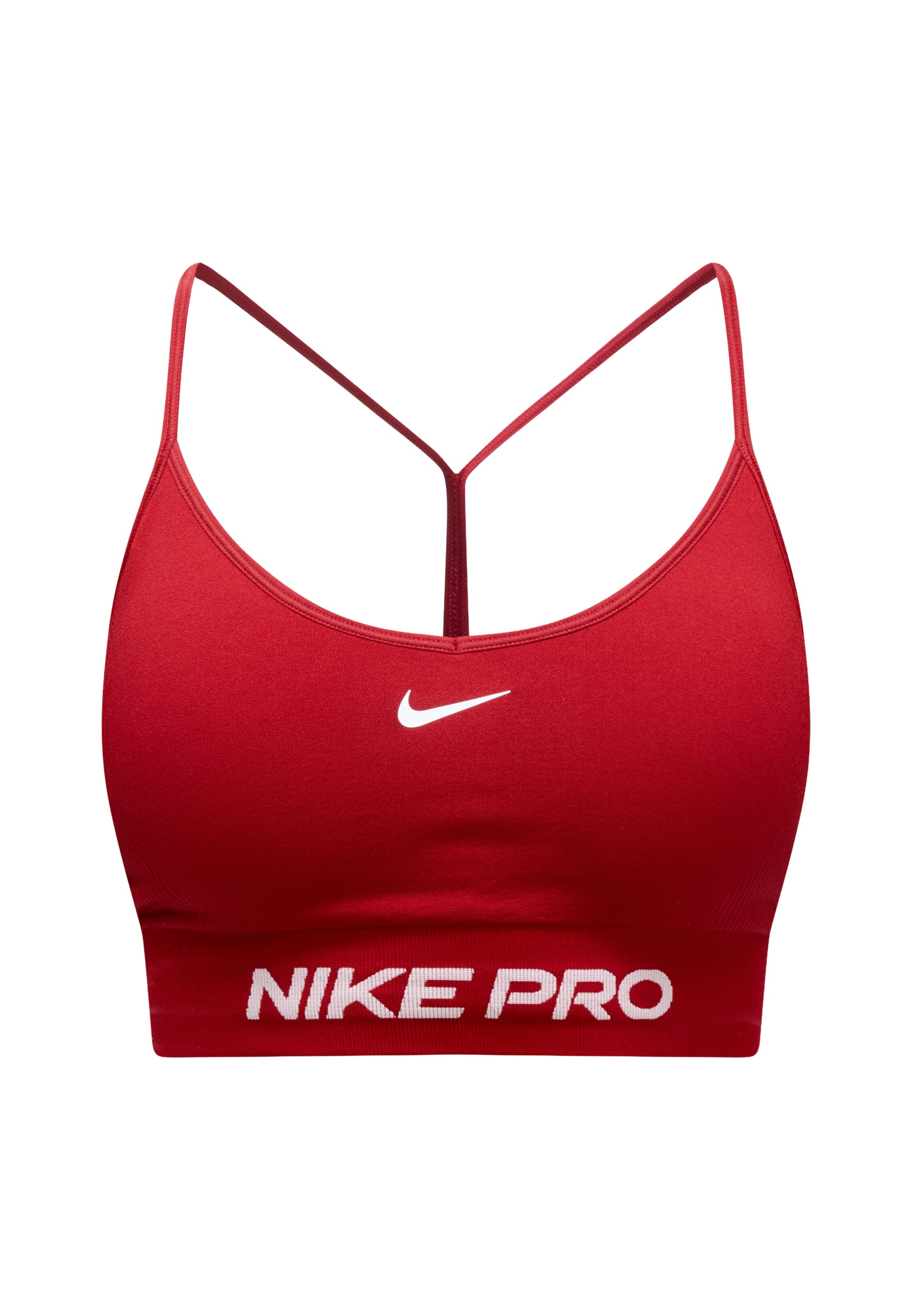 NIKE Αθλητικό σουτιέν 'Pro' σε κόκκινο: μπροστά