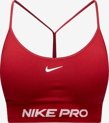 NIKE Αθλητικό σουτιέν 'Pro' σε κόκκινο: μπροστά