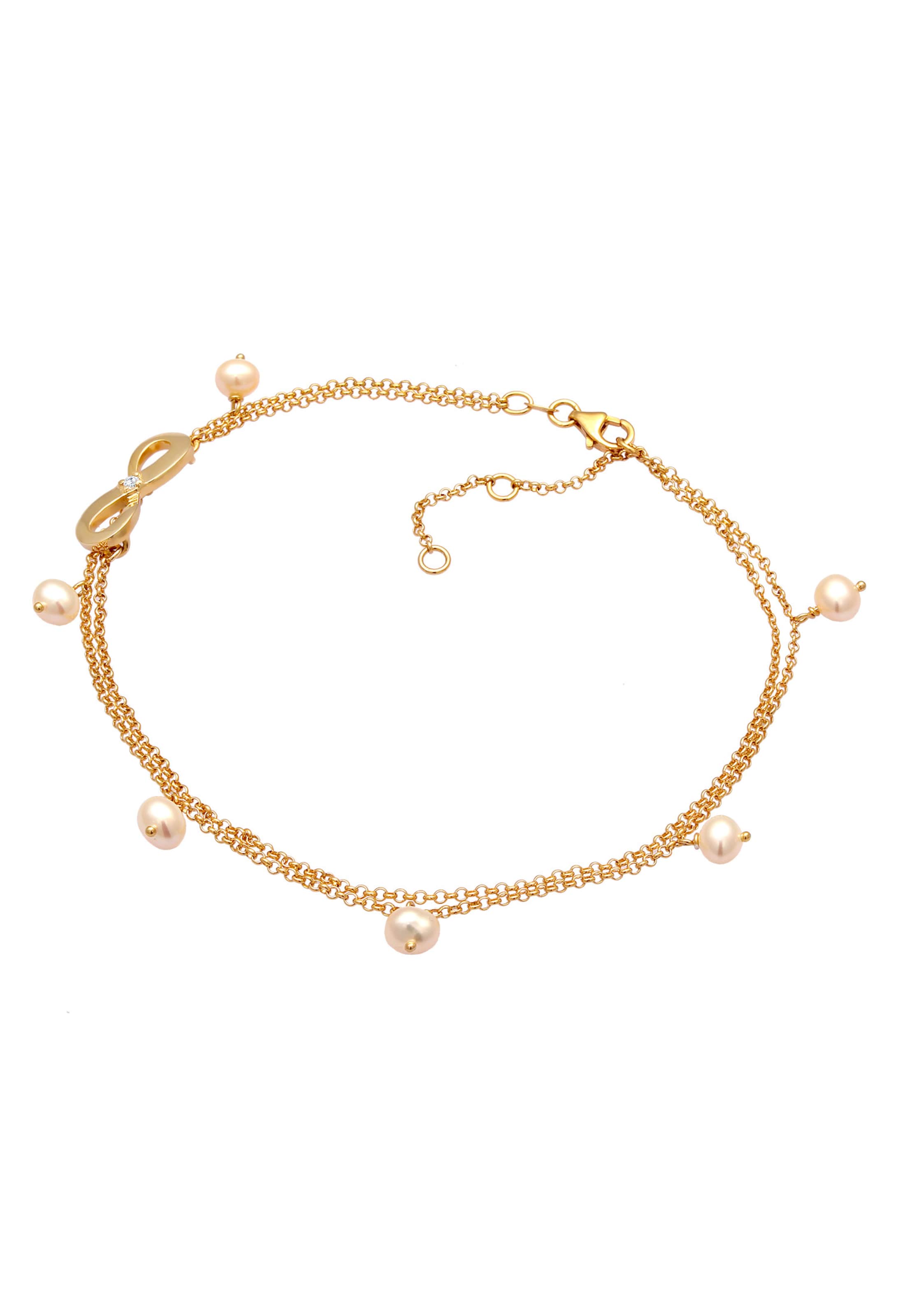 Nenalina Voetsieraden 'Infinity' in Goud