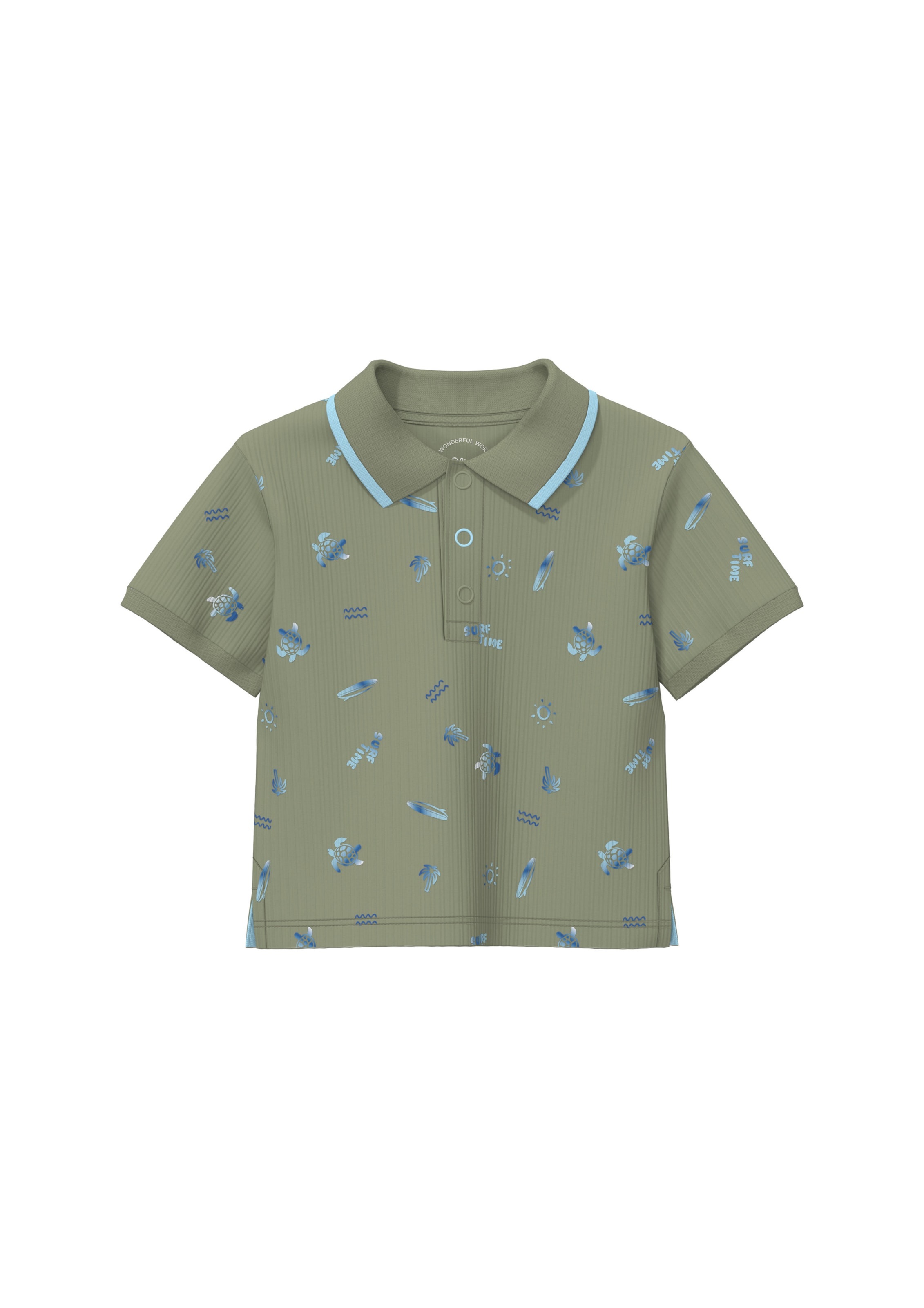 T-Shirt s.Oliver en vert : devant