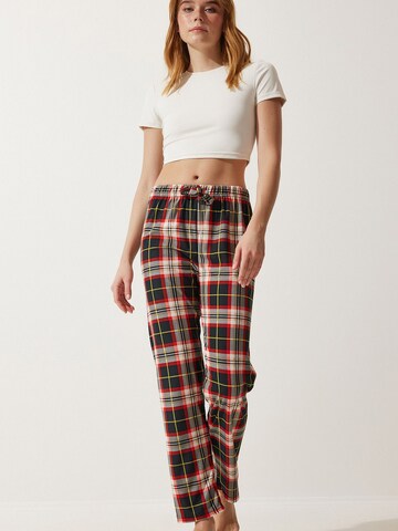 Pantaloncini da pigiama di Happiness İstanbul in nero: frontale
