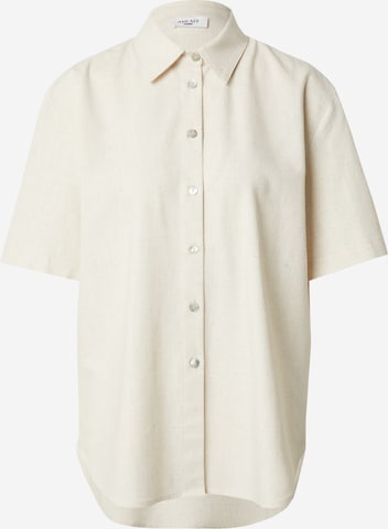 Camicia da donna di AMI ALY in beige: frontale